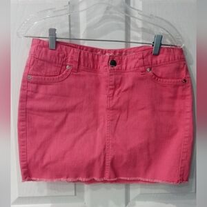 Vibrant Pink Mini Skirt